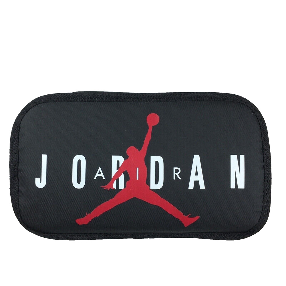 Jordan Travel Dopp Kit Toiletry Bag Black Red Jumpman Logo NWT 9A0473 - Picture 9 of 16